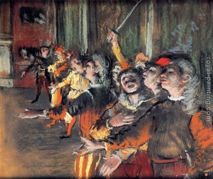 Edgar Degas : The Chorus Edgar Degas : The Chorus